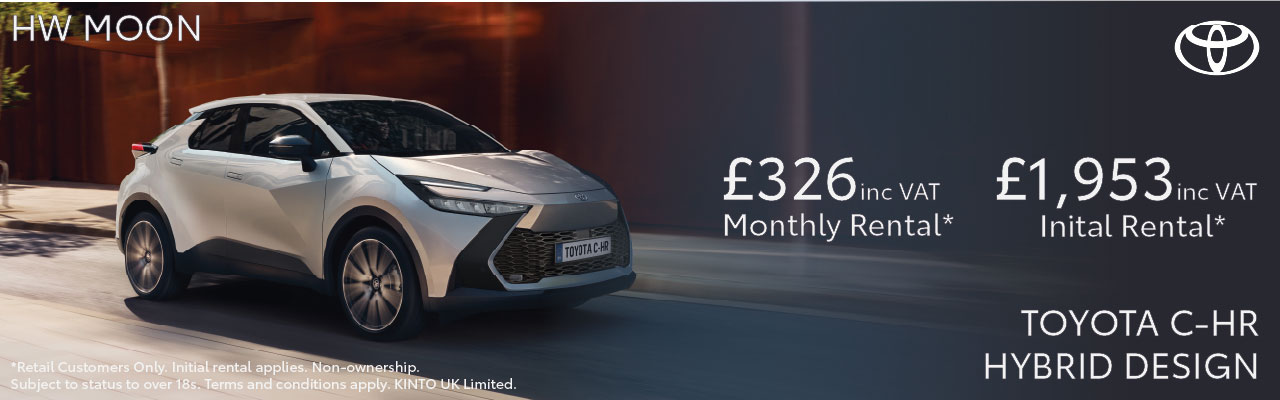 HW Moon Toyota. Toyota C-HR Hybrid Design